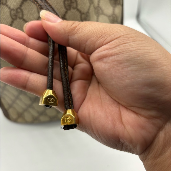 Gucci Leather Vintage Bucket bag Very good condition Brown, Leather - Picture 9 of 15